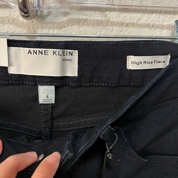 NWT Anne Klein High-rise Flares size 4 - Picture 3 of 6